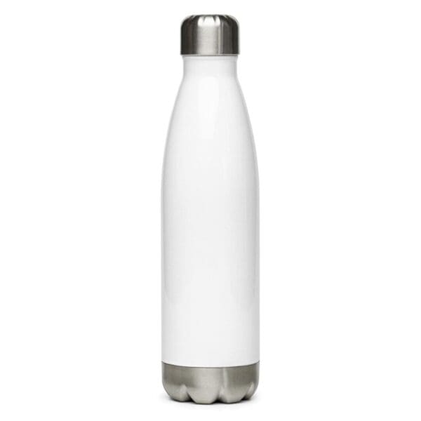 A White Color Stainless Steel Bottle Back Copy