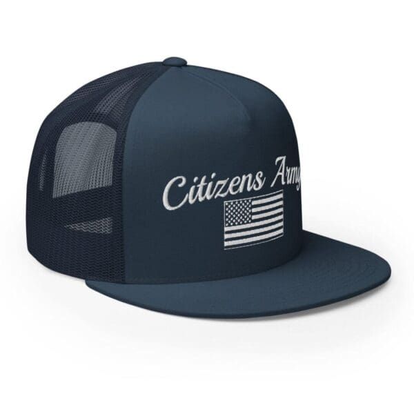 Citizens Army trucker hat.