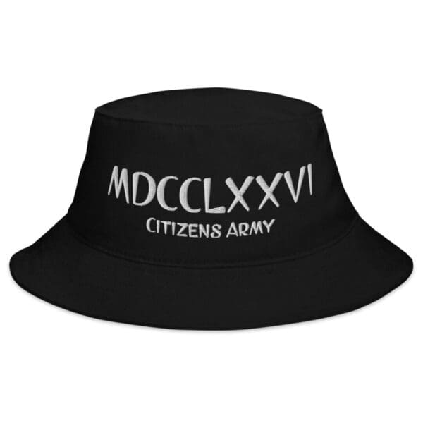 BX003 Bucket Hat w/MDCCLXXVI.