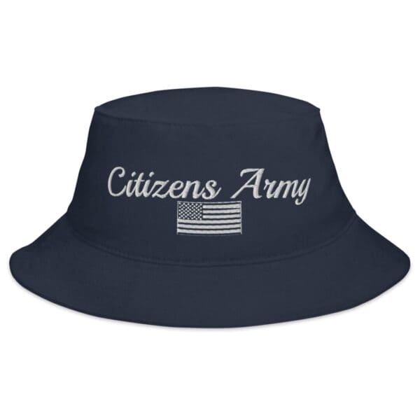 BX003 Bucket Hat Citizens Army w/ Flag.