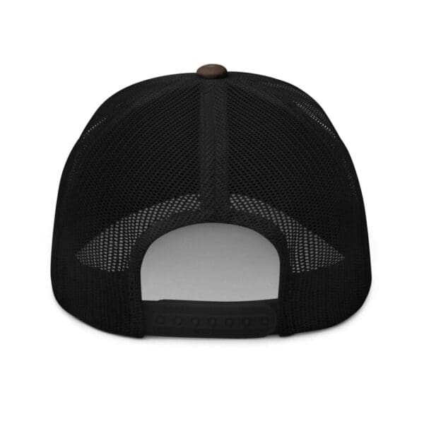 A Camouflage 1247 Snap Back Trucker Hat w/MDCCLXXVI (Black Font) on a white background.