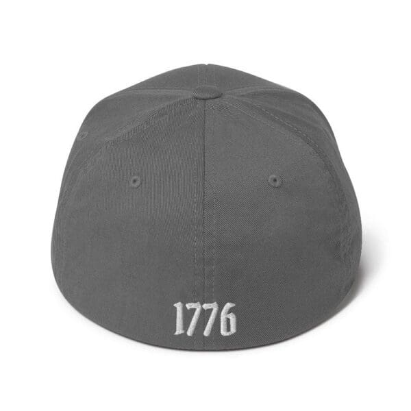 A gray 6277 Flexfit Cap with the word Citizens Army in white font on it.