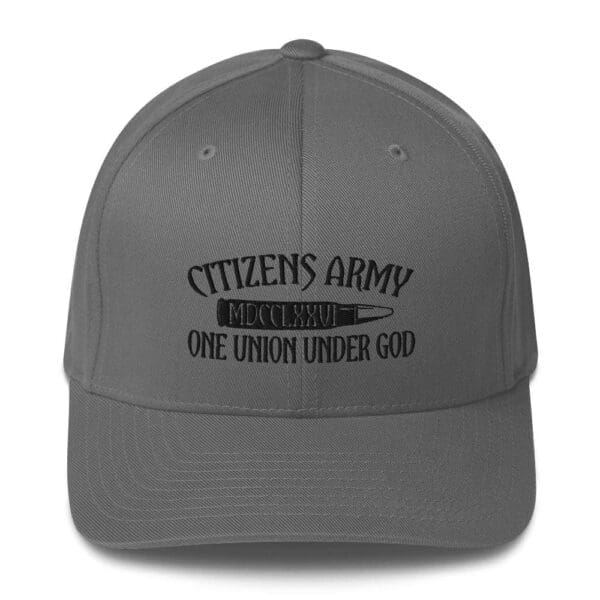 Citizen's army - one union under god - 6277 Flexfit Cap w/ Black Logo.