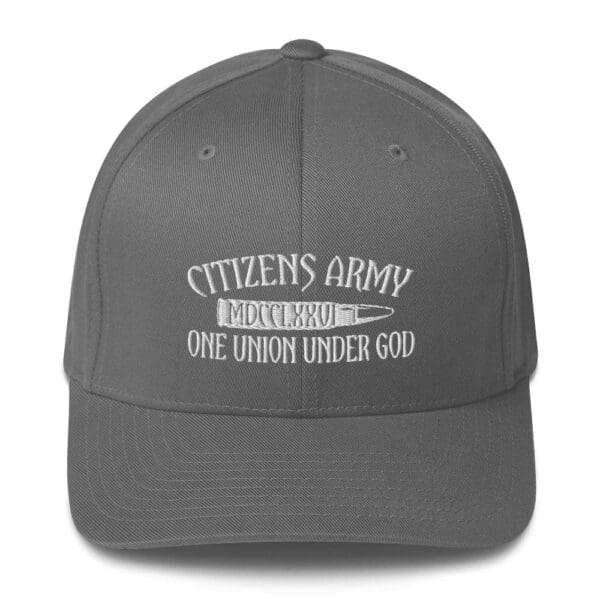 Citizen's army - one union under god - 6277 Flexfit Cap w/ White Logo.