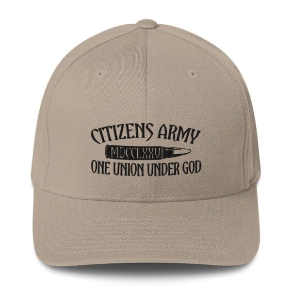 Citizen's army - one union under god - 6277 Flexfit Cap w/ Black Logo.