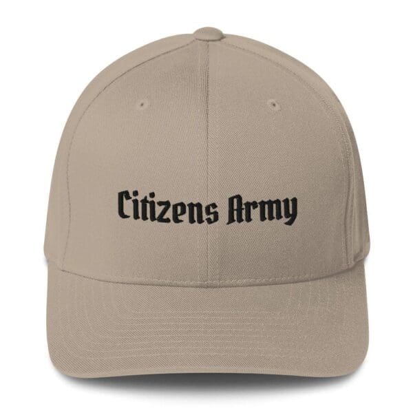 6277 Flexfit Cap w/Citizens Army (Black Font)