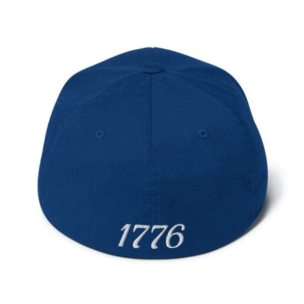 A 6277 Flexfit Cap Citizens Army w/ Flag (White Font) hat with the word 1776 on it.