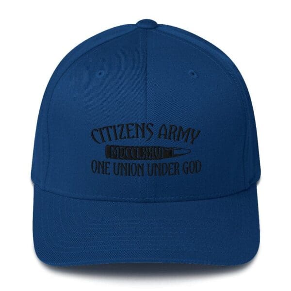 Citizens army - one union under god - 6277 Flexfit Cap w/ Black Logo.