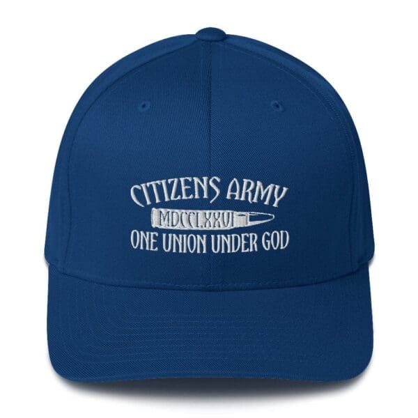 Citizen's army - one union under god - 6277 Flexfit Cap w/ White Logo