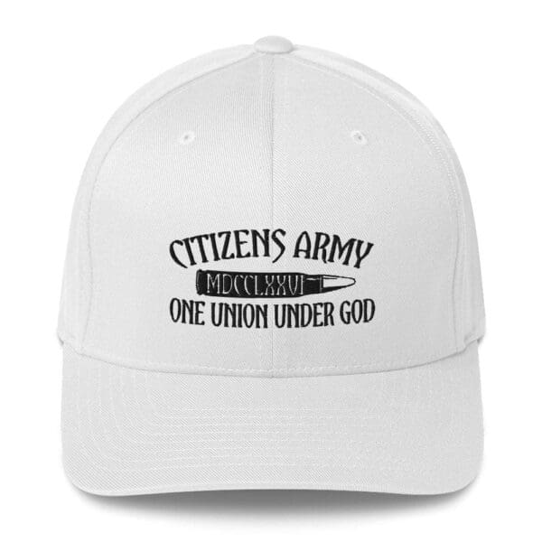 Citizens army - one union under god - 6277 Flexfit Cap w/ Black Logo.