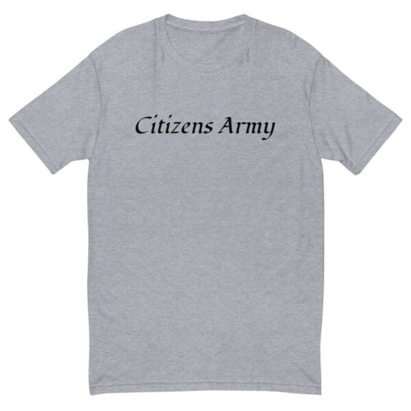 CITIZENS ARMY Athletic Fit T-Shirt (1st Dark Font)