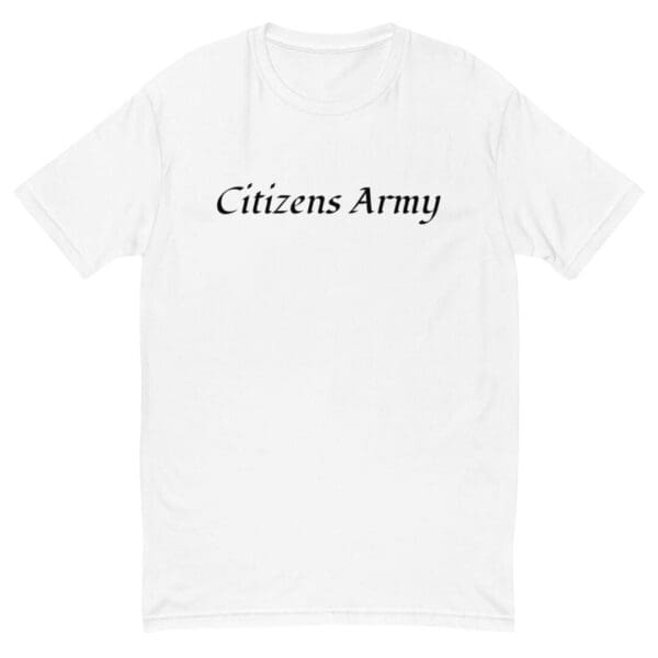 CITIZENS ARMY Athletic Fit T-Shirt (1st Dark Font) - Image 3