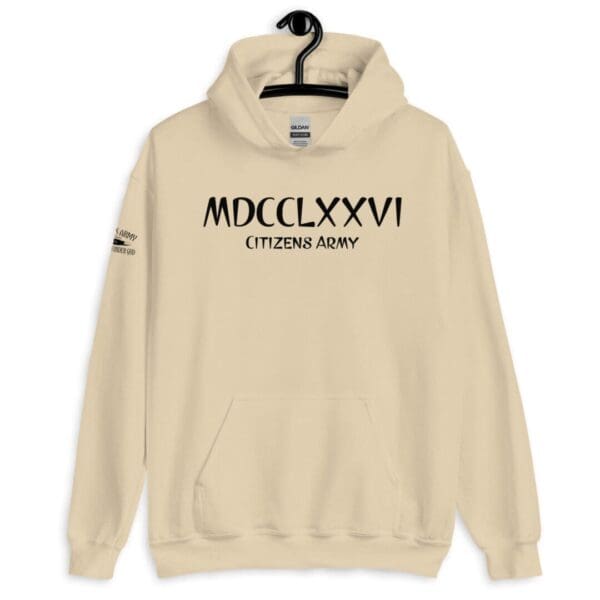 Women's MDCCLXXVI (1776) CLASSIC Hoodie (Dark Font)