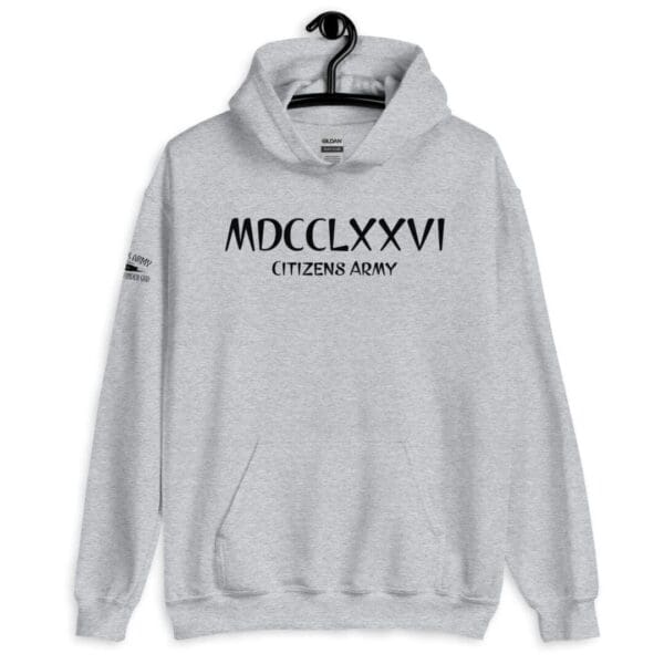 Women's MDCCLXXVI (1776) CLASSIC Hoodie (Dark Font) - Image 4