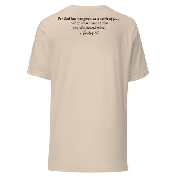 2 Timothy 1:7 (NKJV) Relaxed Fit T-Shirt (Dark Font) - Image 12