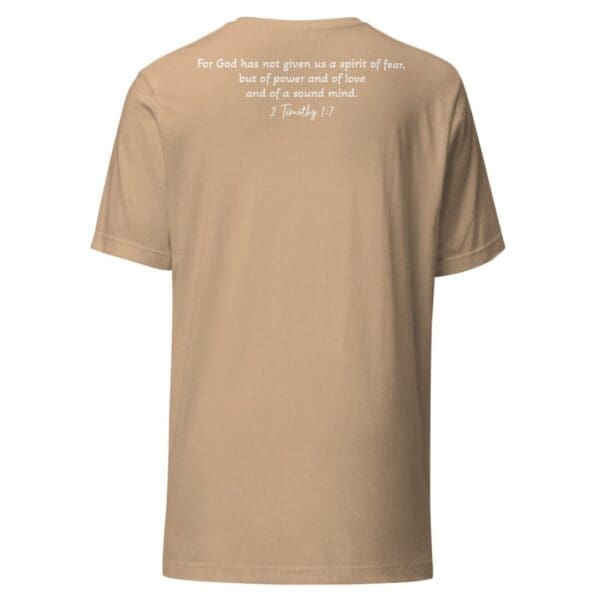 2 Timothy 1:7 (NKJV) Relaxed Fit T-Shirt (Light Font) - Image 18